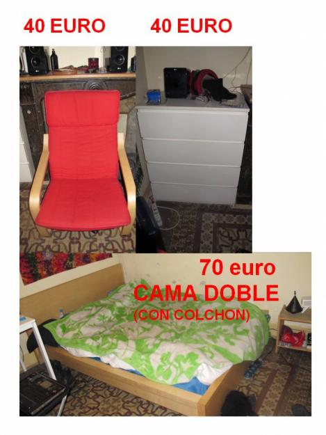 Se venden baratos muebles habitaciones, optimo estado
