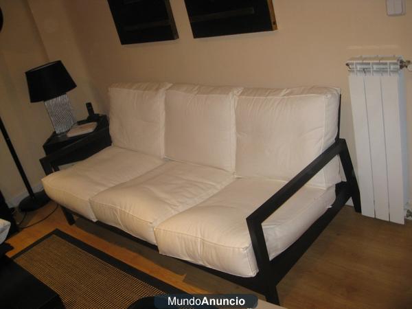 Sofa Blanco 3 plazas