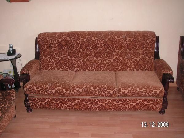 Sofa con 2 butacas