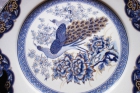 plato de porcelana -ideal decoracion-con su suporte original - mejor precio | unprecio.es