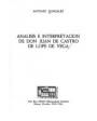 Análisis e interpretación de Don Juan de Castro de Lope de Vega. ---  Universal, 1981, Miami.