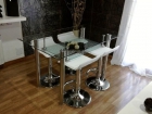 MESA COMEDOR DE CRISTAL DE DISEÑO - mejor precio | unprecio.es