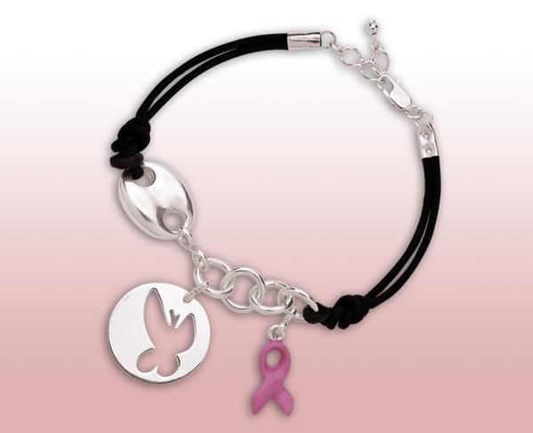 Pulsera Cristian Lay contra el cancer Negra