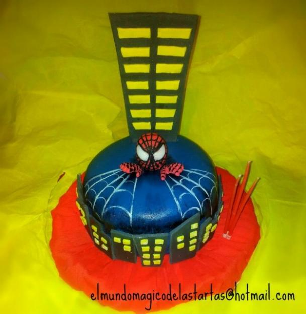 Tarta spiderman