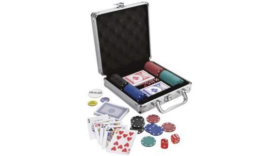 Juego  de Poker - Fichas - Cartas