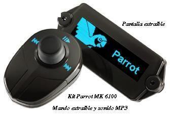 Instalador kit manos libres PARROT profesional. Servicio oficial Madrid