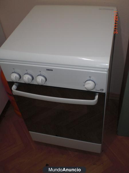 vendo cocina zanussi a gas