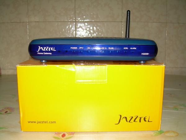 Router WI-FI JAZZTEL COMTREND HG/CT536+