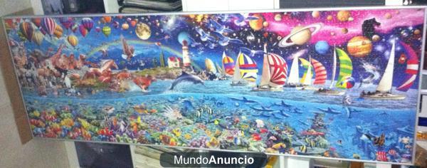 Puzzle Vida de Educa 3000 piezas enmarcado