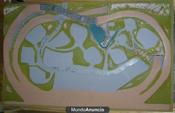 BASE DE MAQUETA HO