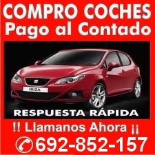 Compramos coches 692-852-157 (whatsapp )