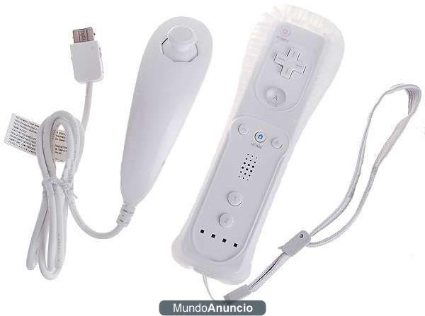 Mando Wii Remote + Nunchuck (NUEVO y con ENVÍO GRATUITO)