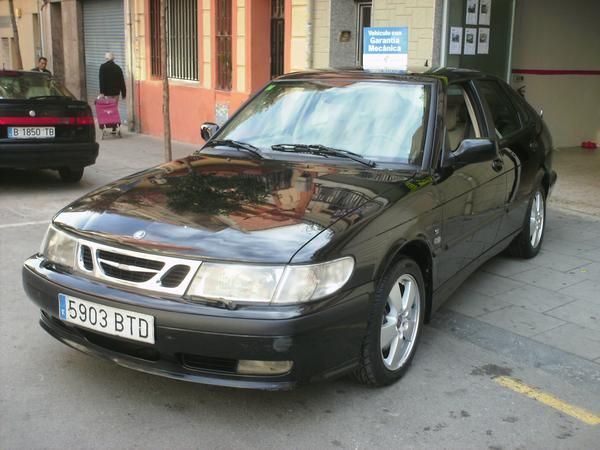 SAAB 93 SE 2.2 TID, NEGRO, año 2002, 280000 km tel:  93-280-0491