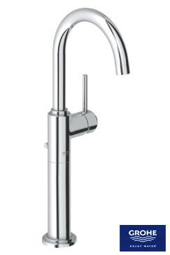 Grohe - Grifería monomando lavabo alto curvo Atrio