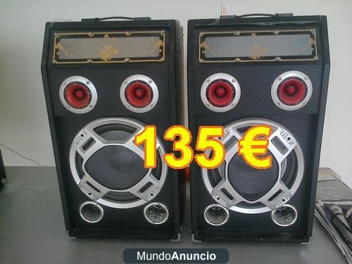 Altavoces Amplificados