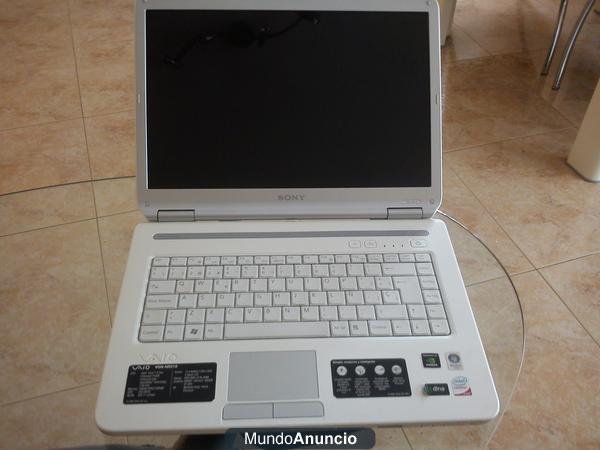 vendo portatil vaio + movil nexus google