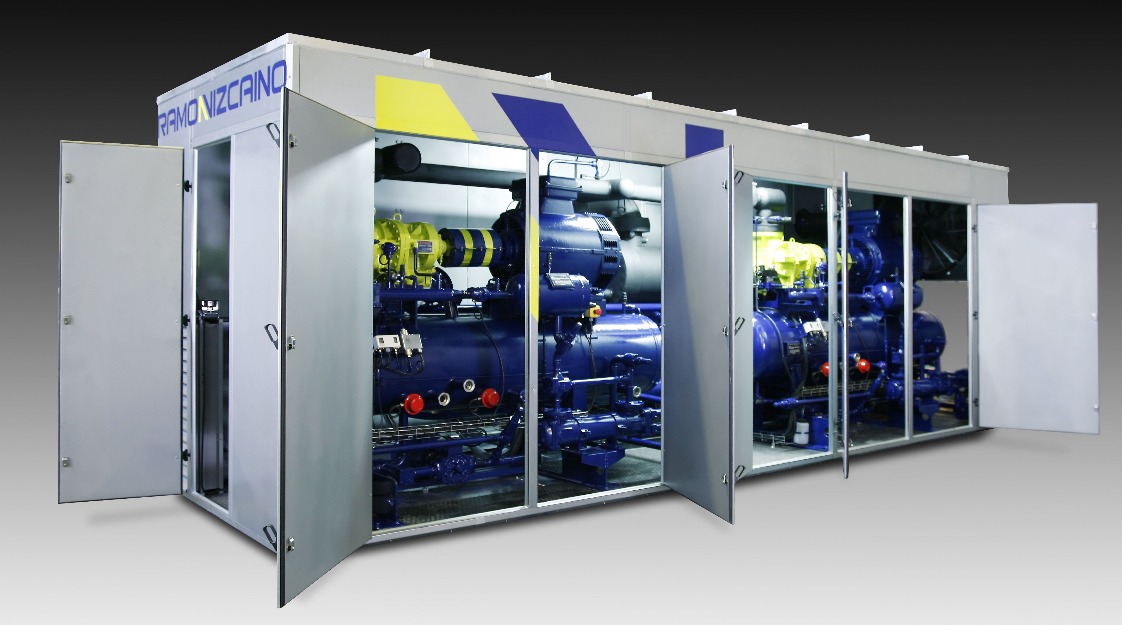 Maquinas de frio industrial: Equipos motocompresores, equipos compactos de refrigeración..