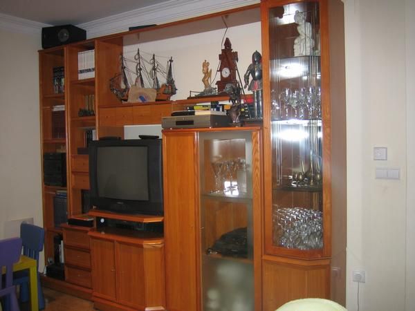 VENDO MUEBLE SALON CEREZO