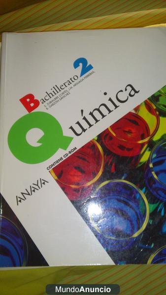 Vendo libros de biología y quimica 2º bachillerato casi nuevos