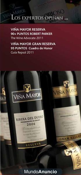 Lote Especial 4 botellas VIÑA MAYOR RESERVA 2006 + 2 botellas VIÑA MAYOR GRAN RESERVA 2003 (D.O. Ribera del Duero)