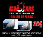 GM Cars - Tintado de Lunas, Rotulación en coches, Pulido de Faros, Flyers, etc - mejor precio | unprecio.es