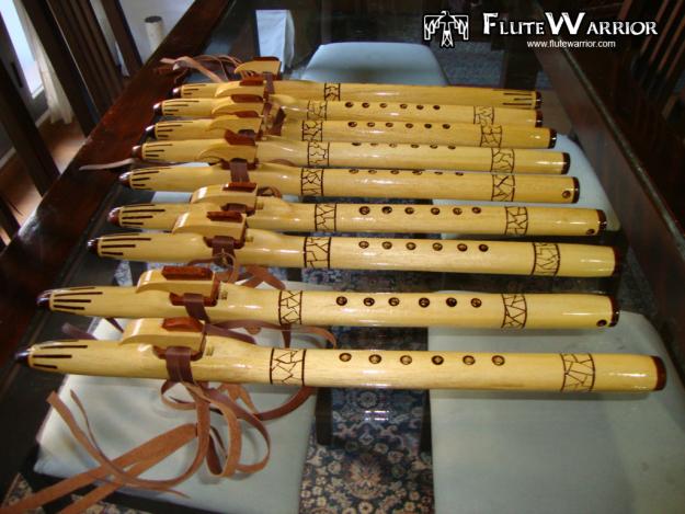 Flauta Nativa Americana - Flutewarrior