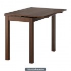 Mesa Bjursta marrón de Ikea: 45€ - mejor precio | unprecio.es
