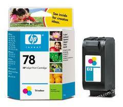 Cartucho tinta TRICOLOR Nº HP78  para Impresora HP