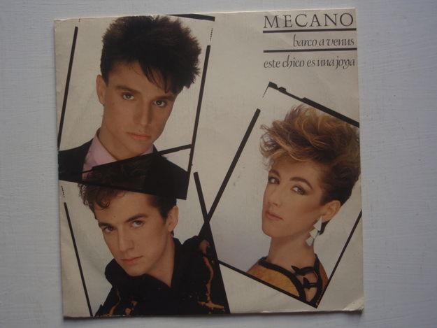 MECANO EN LOS PRINCIPIOS DE GRUPO.VINILO (1983)