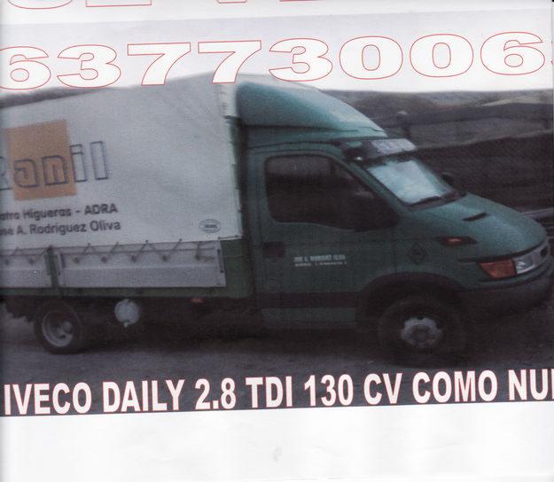 camion 3500kg iveco daily caja frutera de aluminio