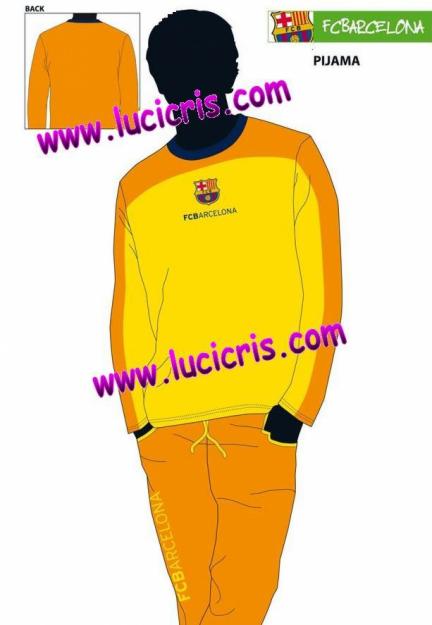 Nuevo Pijama del F.C Barcelona Naranja 2012-2013