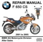 BMW F650CS workshop manual motorcycle F 650 CS - mejor precio | unprecio.es