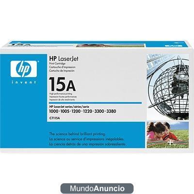 Toner original HP 15A y 49A