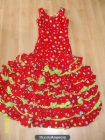 Traje de flamenca con mantoncillos y complementos - mejor precio | unprecio.es