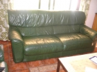 2 sofas en piel - mejor precio | unprecio.es