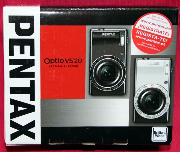 camara de fotos pentax - optio vs20 totalmente nueva