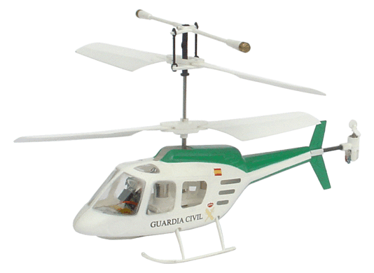 Helicoptero guardia civil teledirigido NINCOPTER
