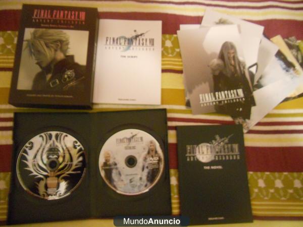 Pack edición coleccionista Final Fantasy VII Advent Children, sin uso