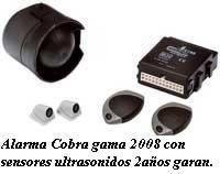 Alarma Cobra totalmente instalada, somos servicio oficial en Madrid