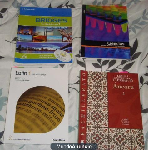 VENDO LIBROS 1ºBACHILLER