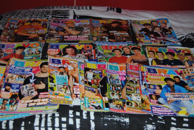 Lote 80 revistas - juveniles - super pop - bravo - vale - loka - top music y mas