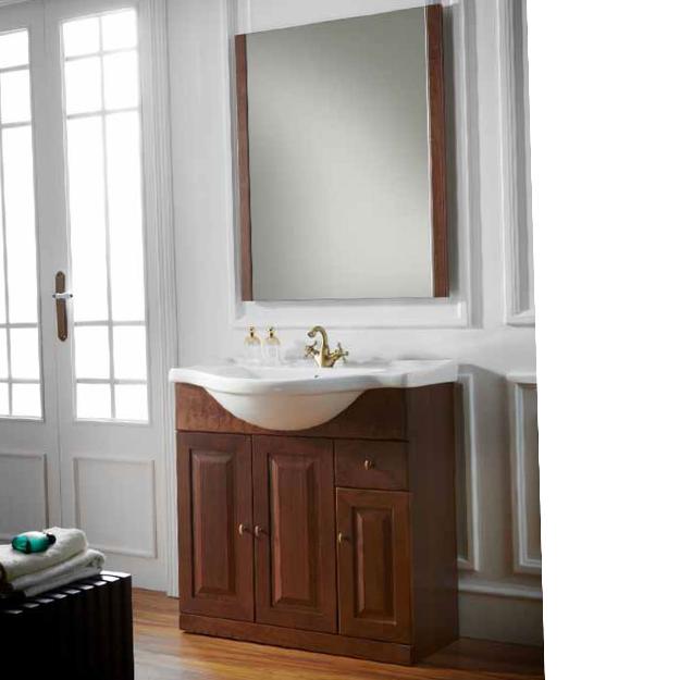 Mueble de baño rustico