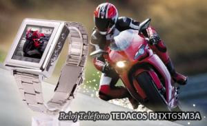 Reloj de Pulsera con Teléfono Móvil GSM Integrado, Watch Phone, Tedacos RJTXTGSM3A