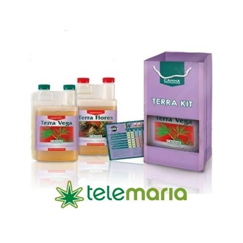 Canna Terra kit - Terra Vega + Terra Flores + una bolsa reutilizable + regalo