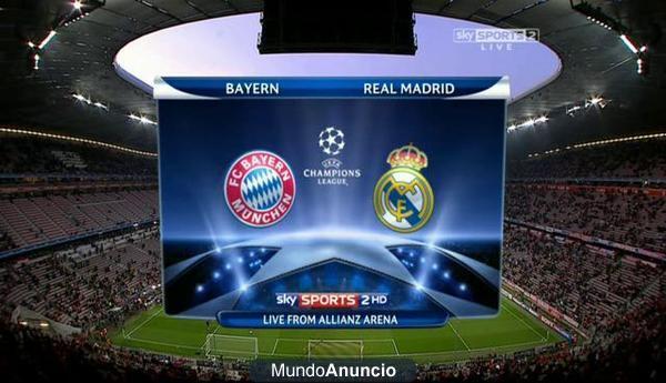 2 bolis + 2 entradas de regalo semifinales R.MADRID-BAYERN.