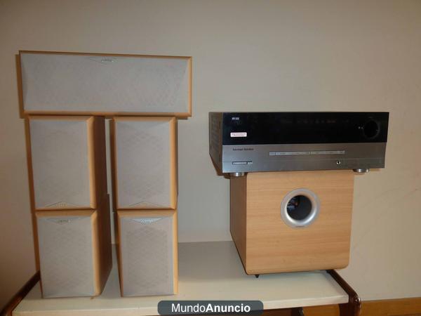 HARMAN KARDON AVR 132, ALTAVOCES JAMO, IMPECABLE