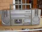 radiocassette vintage 80s jvc pc5 compo system - mejor precio | unprecio.es