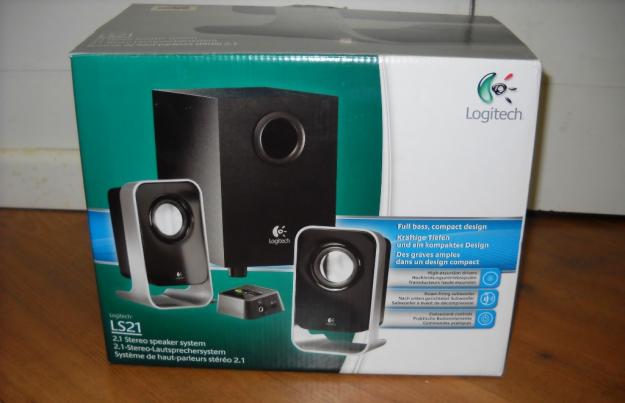 Altavoces logitech ls21 2. 1