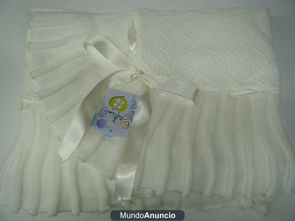 toquillas de bebe doble