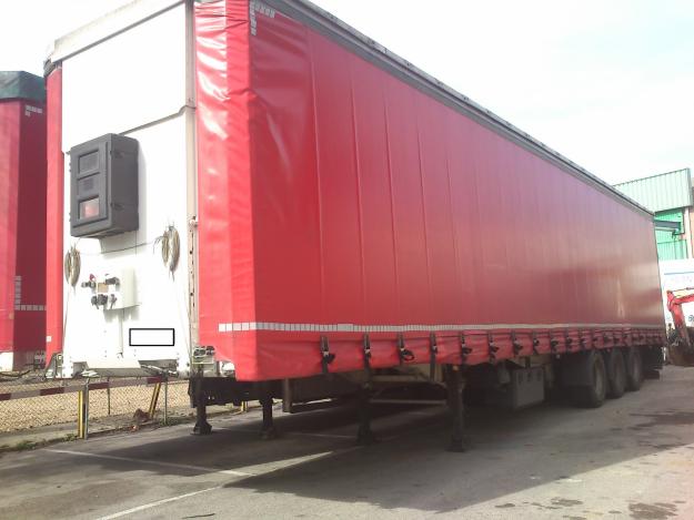 Vendo 2 semirremolques LeciÑena y lecitrailer año 2005 con eje elevable, ruedas